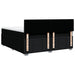 Pat box spring cu saltea, negru, 180x200 cm, catifea - WALTI WALTI