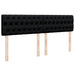 Pat box spring cu saltea, negru, 200x200 cm, textil - WALTI WALTI