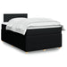 Pat box spring cu saltea, negru, 120x190 cm, catifea - WALTI WALTI