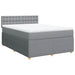 Pat continental, gri deschis, 140x200 cm, material textil - WALTI WALTI