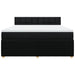 Pat box spring cu saltea, negru, 180x200 cm, catifea - WALTI WALTI