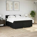 Pat box spring cu saltea, negru, 180x200 cm, catifea - WALTI WALTI
