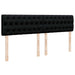 Pat box spring cu saltea, negru, 200x200 cm, textil - WALTI WALTI