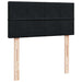 Pat box spring cu saltea, negru, 90x190 cm, catifea - WALTI WALTI