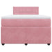 Pat box spring cu saltea, negru, 120x190 cm, catifea - WALTI WALTI