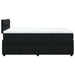 Pat box spring cu saltea, negru, 120x190 cm, catifea - WALTI WALTI