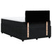 Pat box spring cu saltea, negru, 120x190 cm, catifea - WALTI WALTI