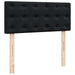 Pat box spring cu saltea, negru, 120x190 cm, catifea - WALTI WALTI