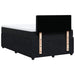 Pat box spring cu saltea, negru, 120x190 cm, catifea - WALTI WALTI