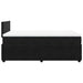 Pat box spring cu saltea, negru, 120x200 cm, catifea - WALTI WALTI