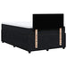 Pat box spring cu saltea, negru, 120x200 cm, catifea - WALTI WALTI