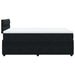 Pat box spring cu saltea, negru, 120x200 cm, catifea - WALTI WALTI