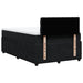 Pat box spring cu saltea, negru, 120x200 cm, catifea - WALTI WALTI