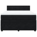 Pat box spring cu saltea, negru, 140x190 cm, catifea - WALTI WALTI