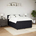 Pat box spring cu saltea, negru, 140x200 cm, catifea - WALTI WALTI
