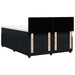 Pat box spring cu saltea, negru, 140x200 cm, catifea - WALTI WALTI