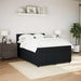 Pat box spring cu saltea, negru, 140x200 cm, catifea - WALTI WALTI
