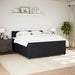 Pat box spring cu saltea, negru, 180x200 cm, catifea - WALTI WALTI