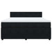 Pat box spring cu saltea, negru, 180x200 cm, catifea - WALTI WALTI