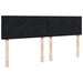 Pat box spring cu saltea, negru, 180x200 cm, catifea - WALTI WALTI