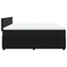 Pat box spring cu saltea, negru, 180x200 cm, catifea - WALTI WALTI