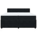 Pat box spring cu saltea, negru, 200x200 cm, catifea - WALTI WALTI