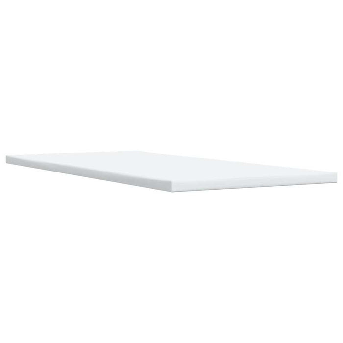 Pat box spring cu saltea, albastru, 80x200 cm, textil - WALTI WALTI
