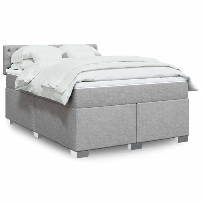 Pat continental, gri deschis, 140x200 cm, material textil - WALTI WALTI