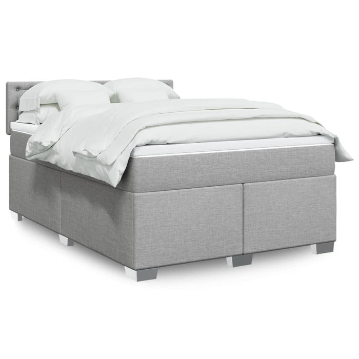 Pat continental, gri deschis, 140x200 cm, material textil - WALTI WALTI
