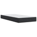 Pat continental cu saltea, negru, 80x200 cm, piele ecologică - WALTI WALTI