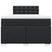 Pat box spring cu saltea, negru, 120x190 cm, piele ecologică - WALTI WALTI