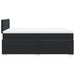Pat box spring cu saltea, negru, 120x190 cm, piele ecologică - WALTI WALTI
