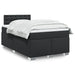 Pat box spring cu saltea, negru, 120x190 cm, piele ecologică - WALTI WALTI