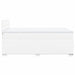 Pat box spring cu saltea, alb, 120x190 cm, piele ecologică - WALTI WALTI