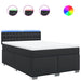 Pat box spring cu saltea, negru, 140x200 cm, piele ecologică - WALTI WALTI
