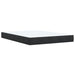 Pat box spring cu saltea, negru, 140x200 cm, piele ecologică - WALTI WALTI
