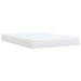 Pat box spring cu saltea, alb, 160x200 cm, piele ecologică - WALTI WALTI