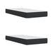 Pat box spring cu saltea, negru, 200x200 cm, piele ecologică - WALTI WALTI