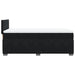 Pat box spring cu saltea, negru, 80x200 cm, catifea - WALTI WALTI