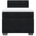 Pat box spring cu saltea, negru, 80x200 cm, catifea - WALTI WALTI