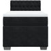 Pat box spring cu saltea, negru, 90x190 cm, catifea - WALTI WALTI