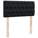 Pat box spring cu saltea, negru, 90x200 cm, catifea - WALTI WALTI