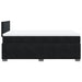 Pat box spring cu saltea, negru, 120x190 cm, catifea - WALTI WALTI