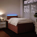 Pat box spring cu saltea, negru, 120x190 cm, catifea - WALTI WALTI