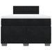 Pat box spring cu saltea, negru, 120x190 cm, catifea - WALTI WALTI