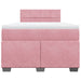 Pat box spring cu saltea, negru, 120x190 cm, catifea - WALTI WALTI