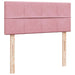 Pat box spring cu saltea, negru, 120x190 cm, catifea - WALTI WALTI