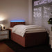 Pat box spring cu saltea, negru, 120x190 cm, catifea - WALTI WALTI