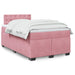 Pat box spring cu saltea, negru, 120x190 cm, catifea - WALTI WALTI