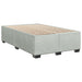 Pat continental cu saltea, gri deschis, 120x200 cm, catifea - WALTI WALTI